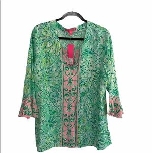 Lilly Pulitzer Keona Tunic NWT XL